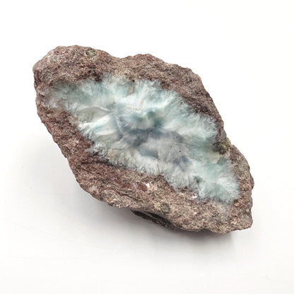Raw Larimar Specimen – Calm, Communication & Soothing Ocean Energy Crystal, 235g
