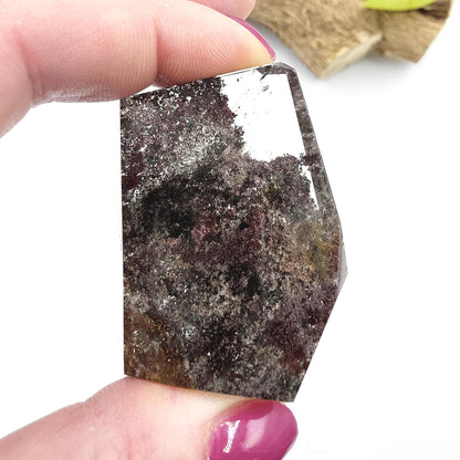 High Grade Garden Quartz (Lodolite) Freeform – Manifestation, Inner Vision & Grounded Energy Crystal, 75g