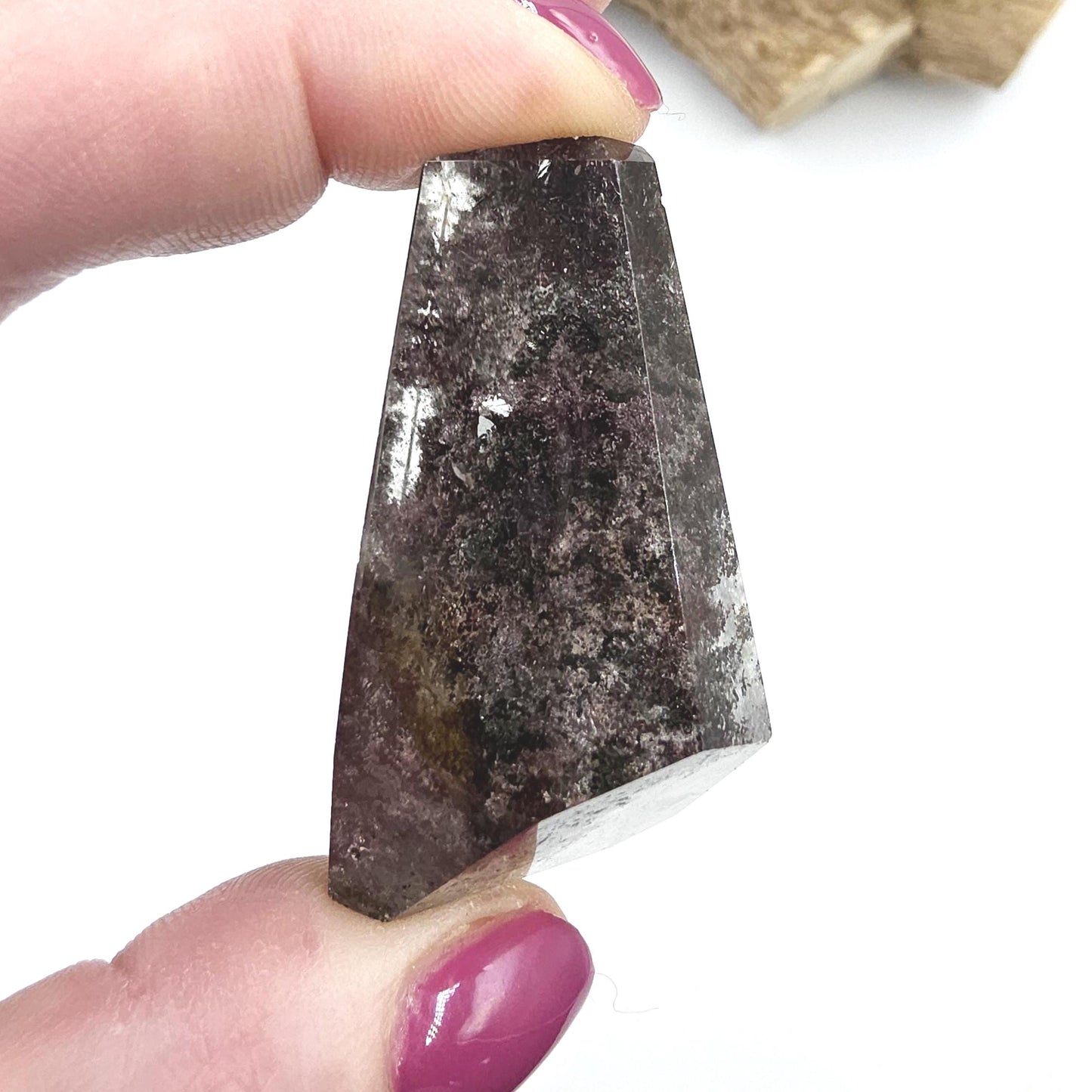 High Grade Garden Quartz (Lodolite) Freeform – Manifestation, Inner Vision & Grounded Energy Crystal, 75g