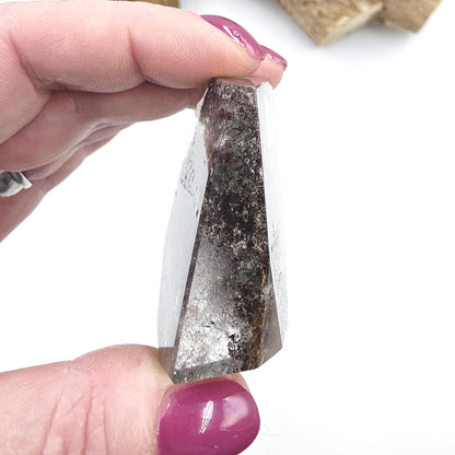 High Grade Garden Quartz (Lodolite) Freeform – Manifestation, Inner Vision & Grounded Energy Crystal, 75g