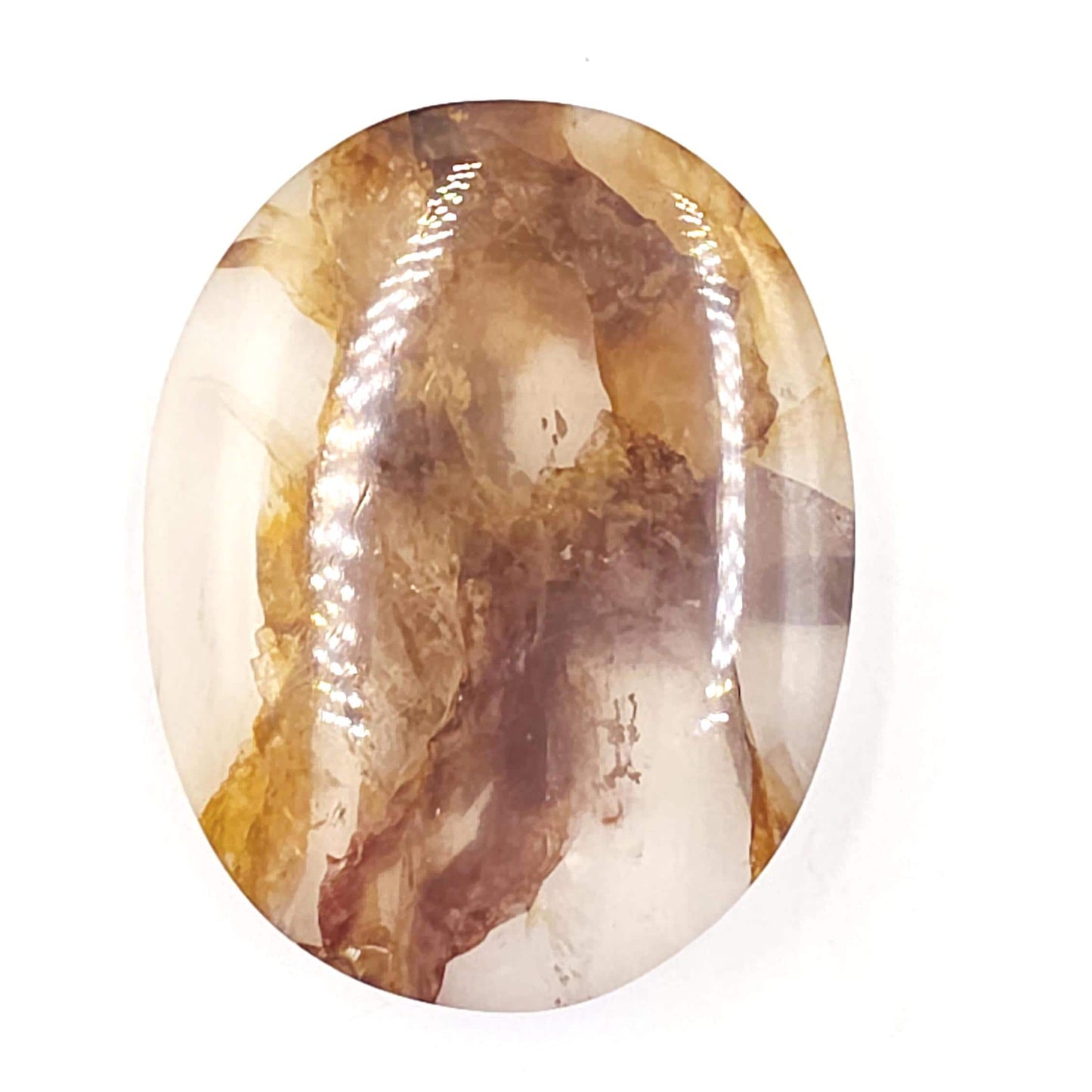 Golden Healer Palm Stone – Deep Healing & Spiritual Balance Crystal, 75g