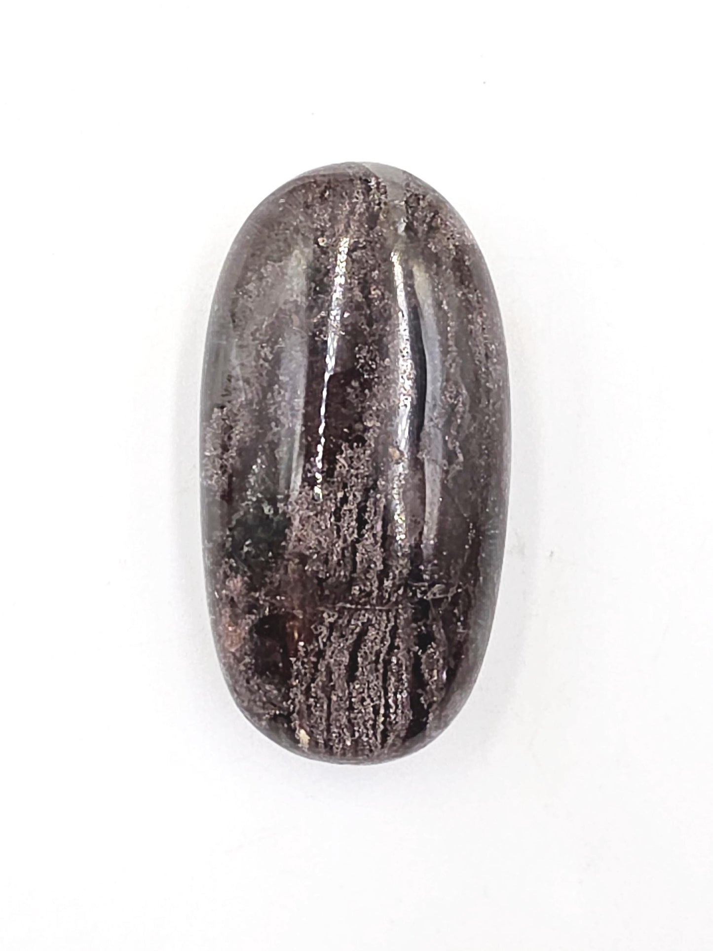 High Grade Thousand Layer Garden Quartz (Lodolite) Palm Stone – Spiritual Growth & Energy Amplification Crystal, 70g