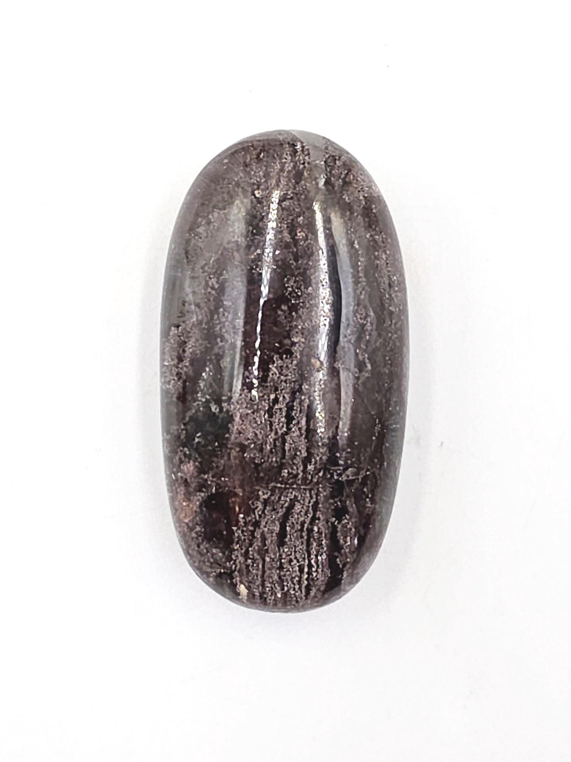 High Grade Thousand Layer Garden Quartz (Lodolite) Palm Stone – Spiritual Growth & Energy Amplification Crystal, 70g