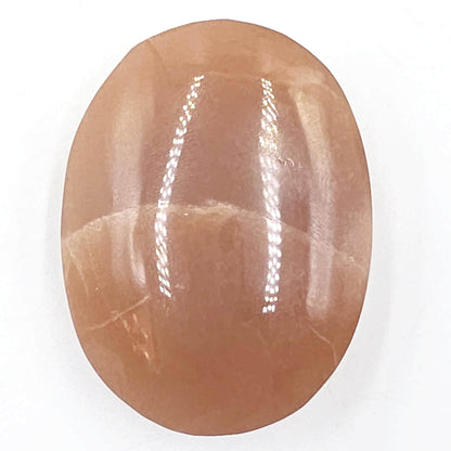 High Grade Peach Moonstone with Gold Sunstone Palm Stone – Intuition, Joy & Sacral Chakra Crystal, 95g