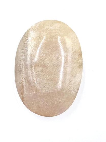 Blue Moonstone Palm Stone – Intuition, Emotional Balance & Crown Chakra Crystal, 160g