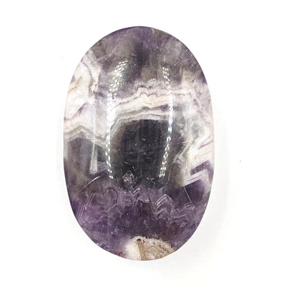 Large Dream Amethyst Palm Stone - Intuition & Spiritual Protection Crystal, 105g