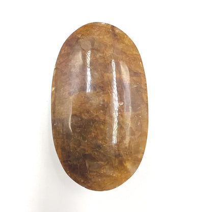 Golden Healer Palm Stone – Deep Healing & Spiritual Balance Crystal, 95g