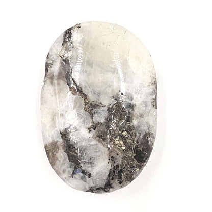 Rainbow Moonstone Palm Stone – Intuition, Balance & Feminine Energy Healing Crystal, 70g
