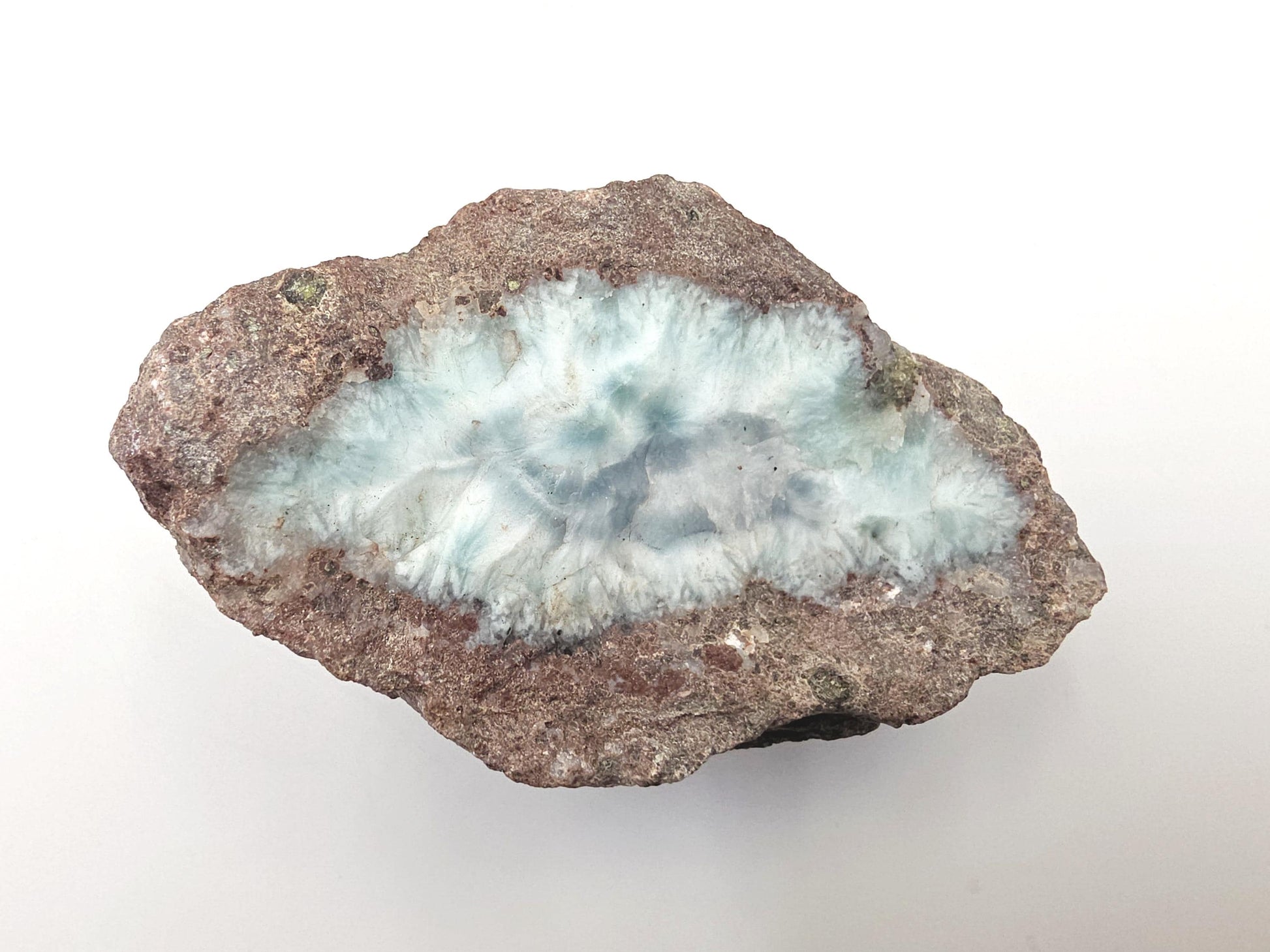 Raw Larimar Specimen – Calm, Communication & Soothing Ocean Energy Crystal, 235g