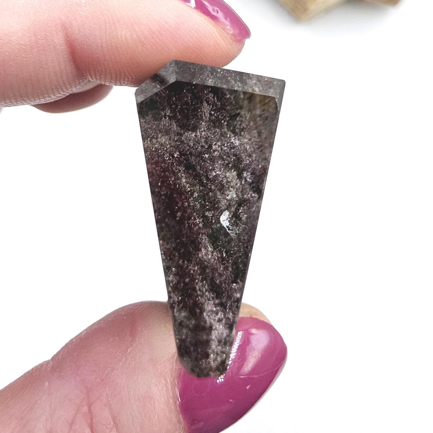 High Grade Garden Quartz (Lodolite) Freeform – Manifestation, Inner Vision & Grounded Energy Crystal, 75g