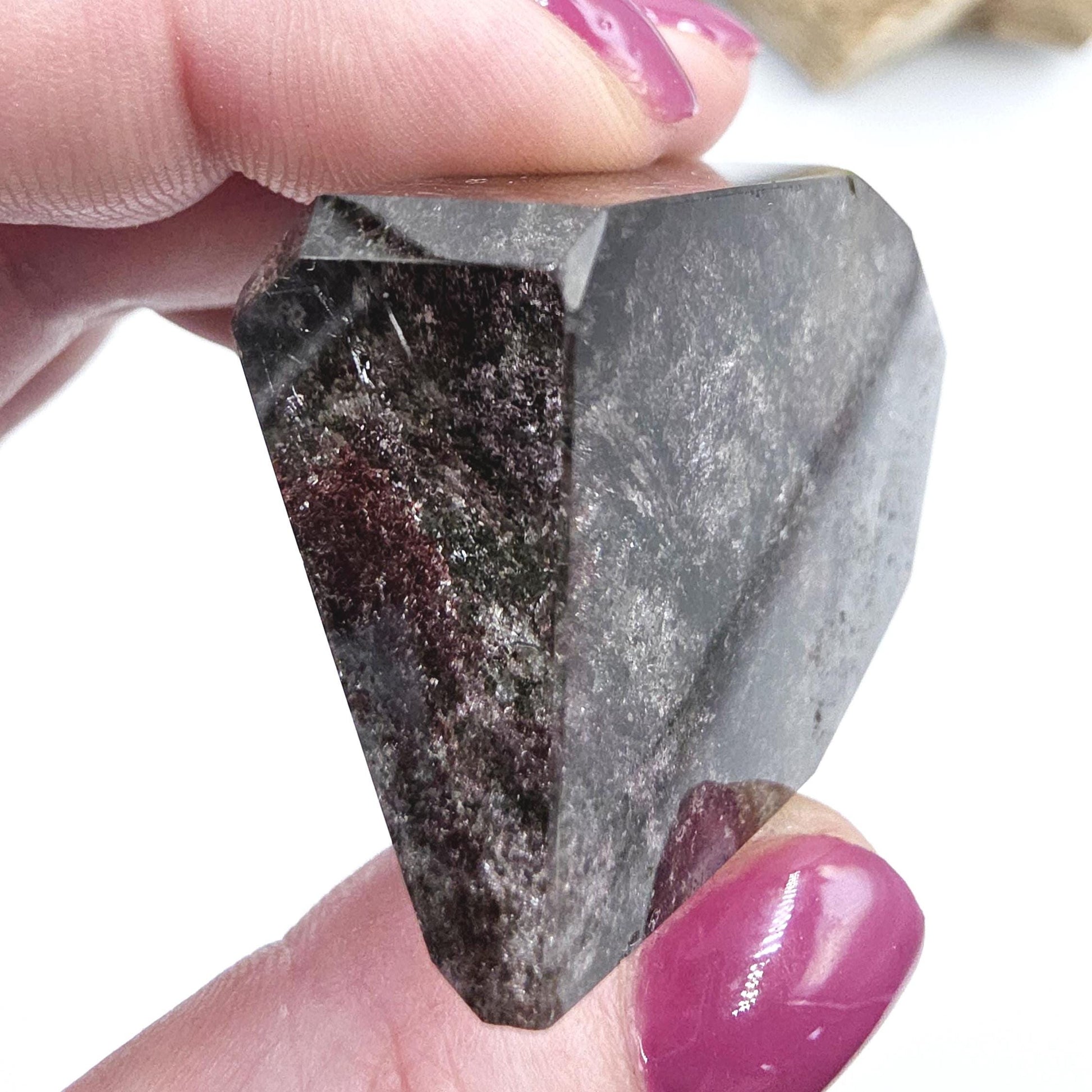 High Grade Garden Quartz (Lodolite) Freeform – Manifestation, Inner Vision & Grounded Energy Crystal, 75g