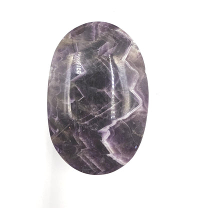 Large Dream Amethyst Palm Stone - Intuition & Spiritual Protection Crystal, 140g