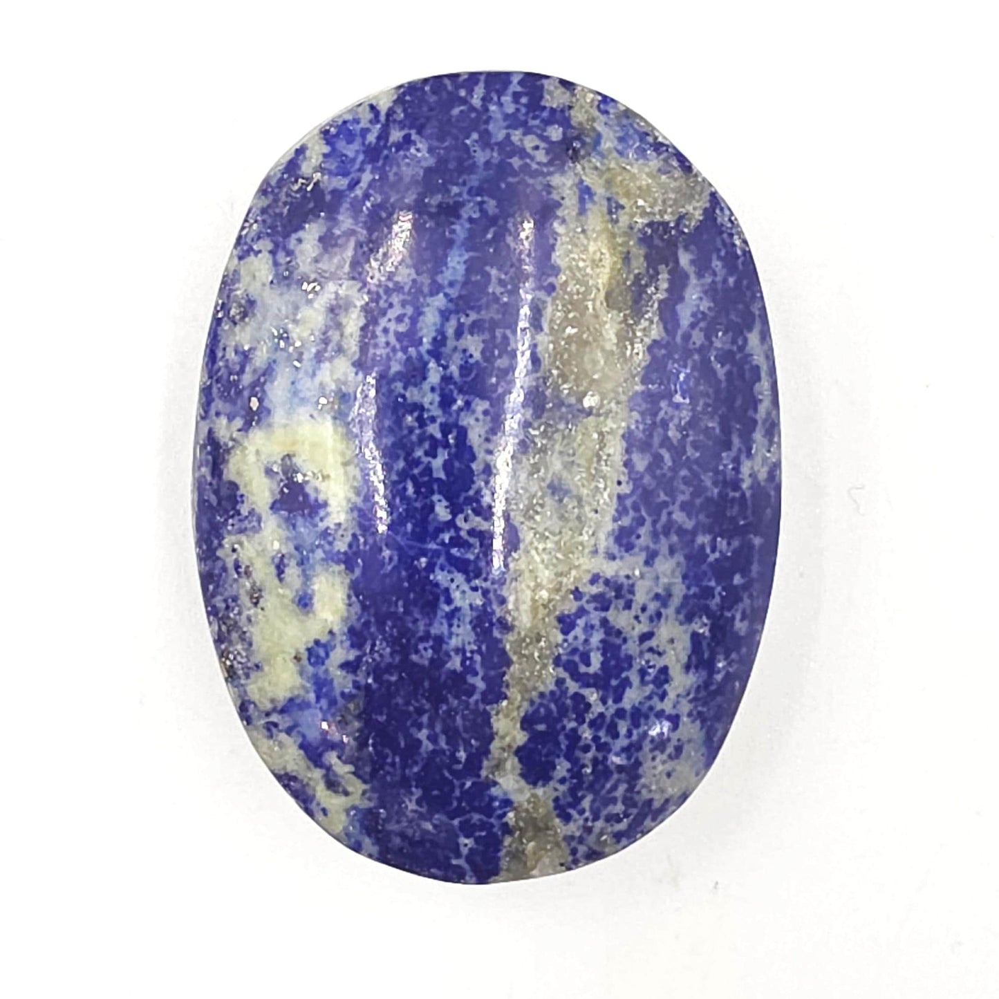 Lapis Lazuli Palm Stone - Wisdom & Truth Third Eye Chakra Crystal - 100g