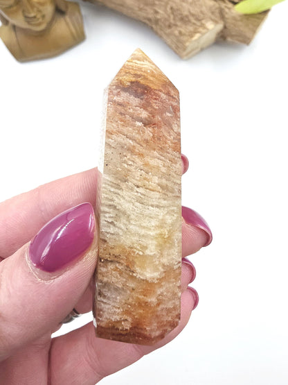 Thousand Layer Garden Quartz (Lodolite) Tower – Manifestation, Growth & Spiritual Journey Crystal, 7cm