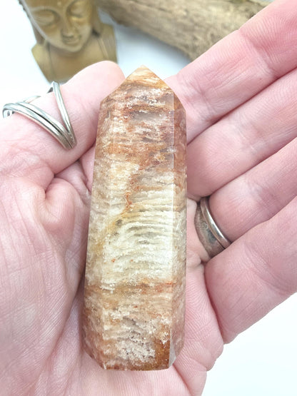 Thousand Layer Garden Quartz (Lodolite) Tower – Manifestation, Growth & Spiritual Journey Crystal, 7cm