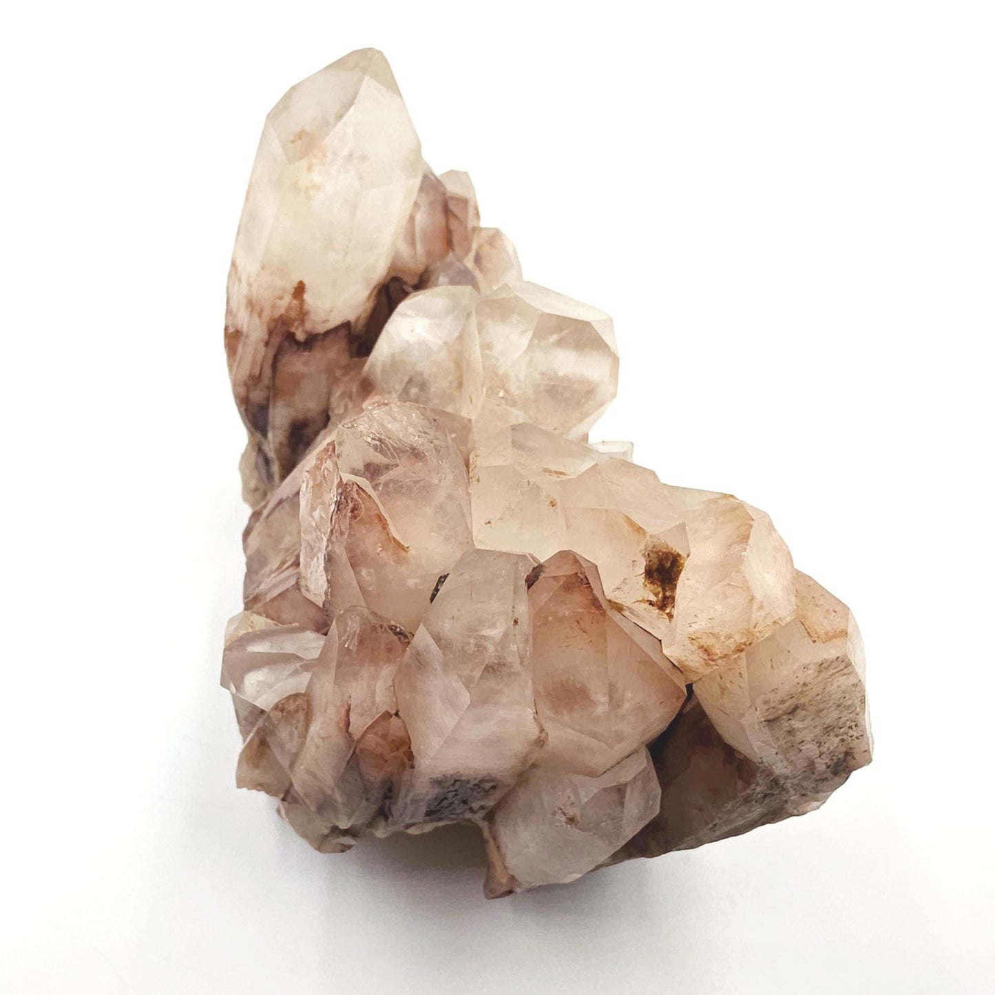 Large Raw Fire Quartz Cluster – Strength, Confidence & Root Chakra Energy Crystal, 1030g