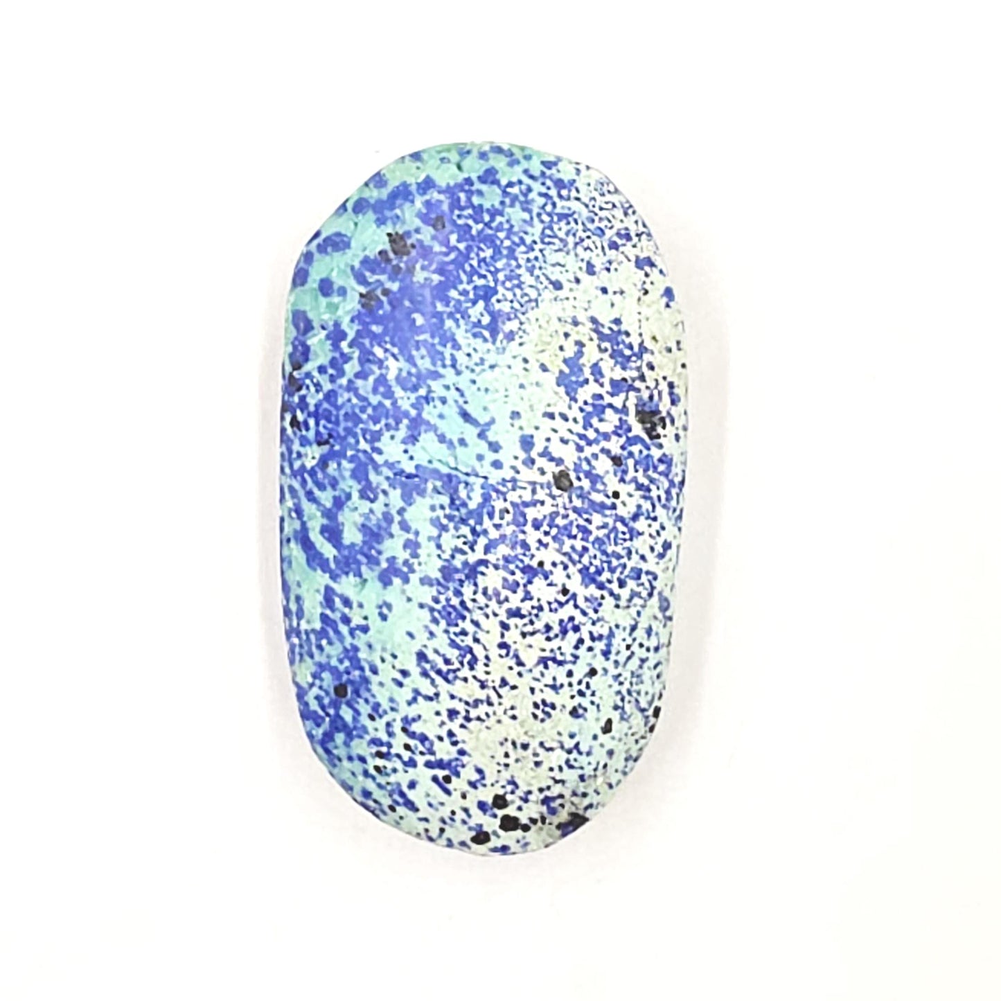 Rare Azurite Palm Stone - Intuition & Spiritual Insight Third Eye Chakra Crystal - 30g