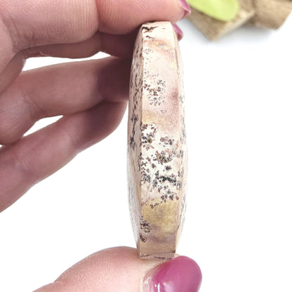 Picture Jasper Palm Stone – Grounding, Stability & Earth Connection Crystal, 50g