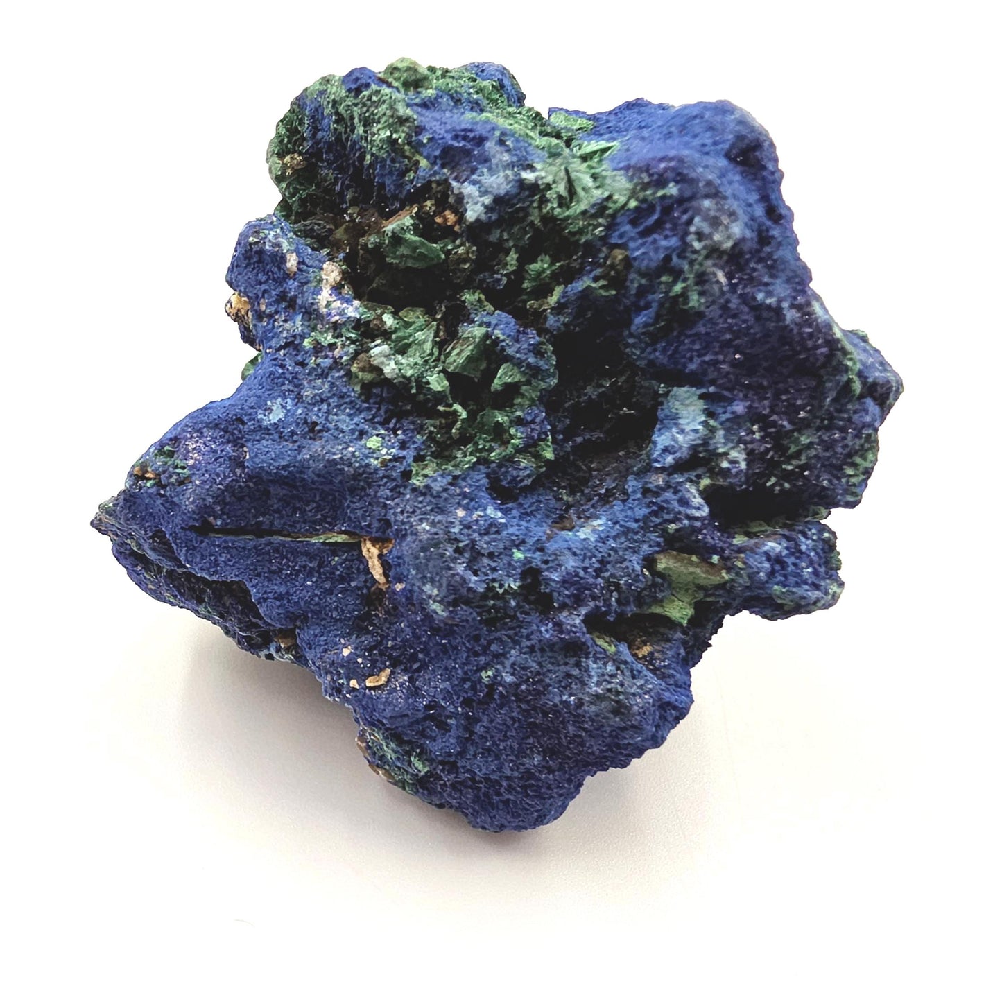 Sparkly Raw Azurite Specimen – Intuition, Insight & Third Eye Chakra Crystal, 240g