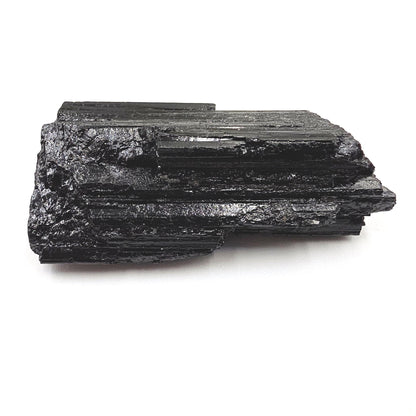 Flashy Raw Black Tourmaline Specimen - Natural Protection and Grounding Crystal - 70g