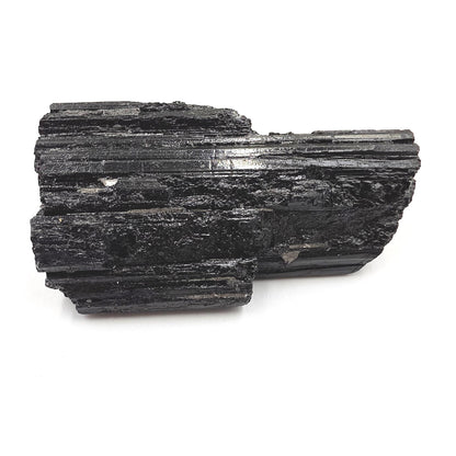 Flashy Raw Black Tourmaline Specimen - Natural Protection and Grounding Crystal - 70g