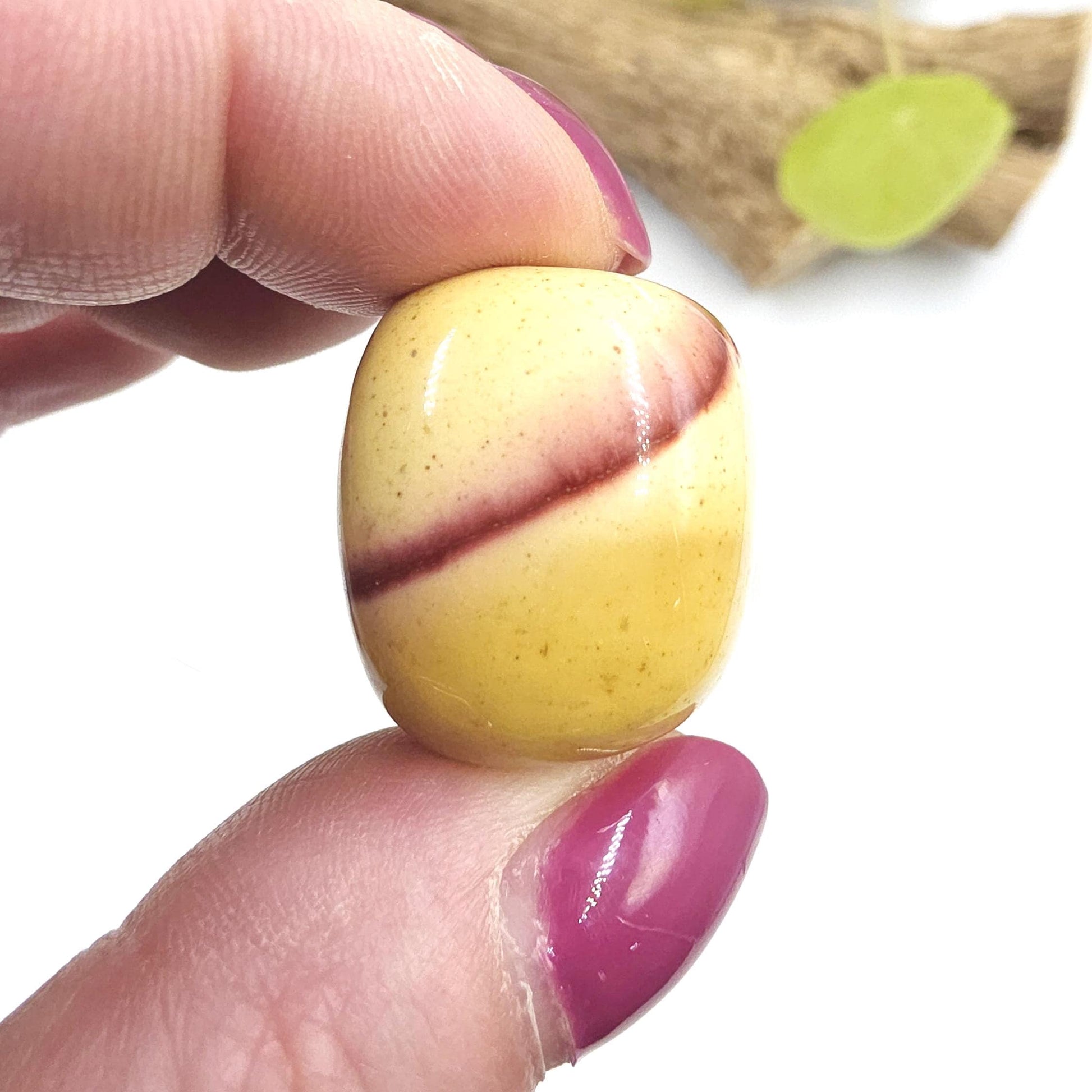 Mookaite Jasper Tumble Stones – Strength, Stability & Root Chakra Crystal, 2-3cm