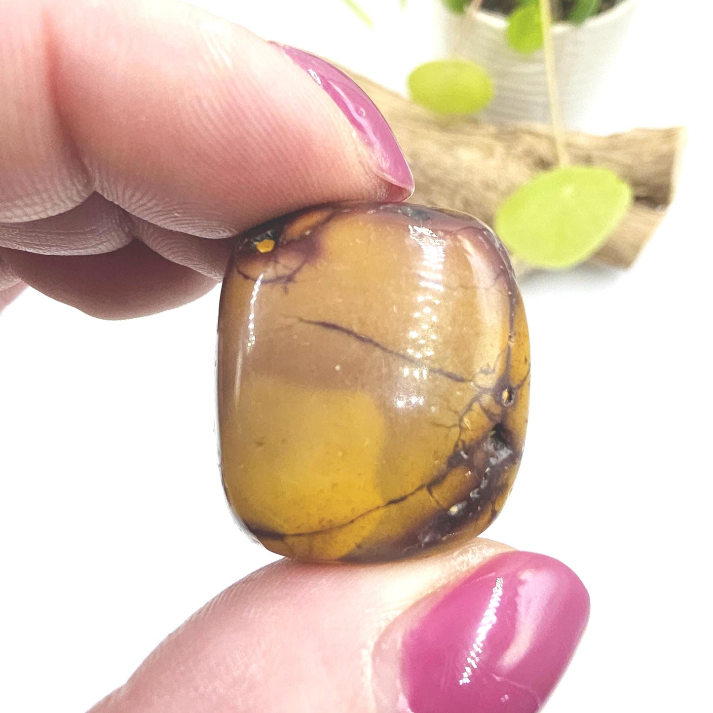 Mookaite Jasper Tumble Stones – Strength, Stability & Root Chakra Crystal, 2-3cm