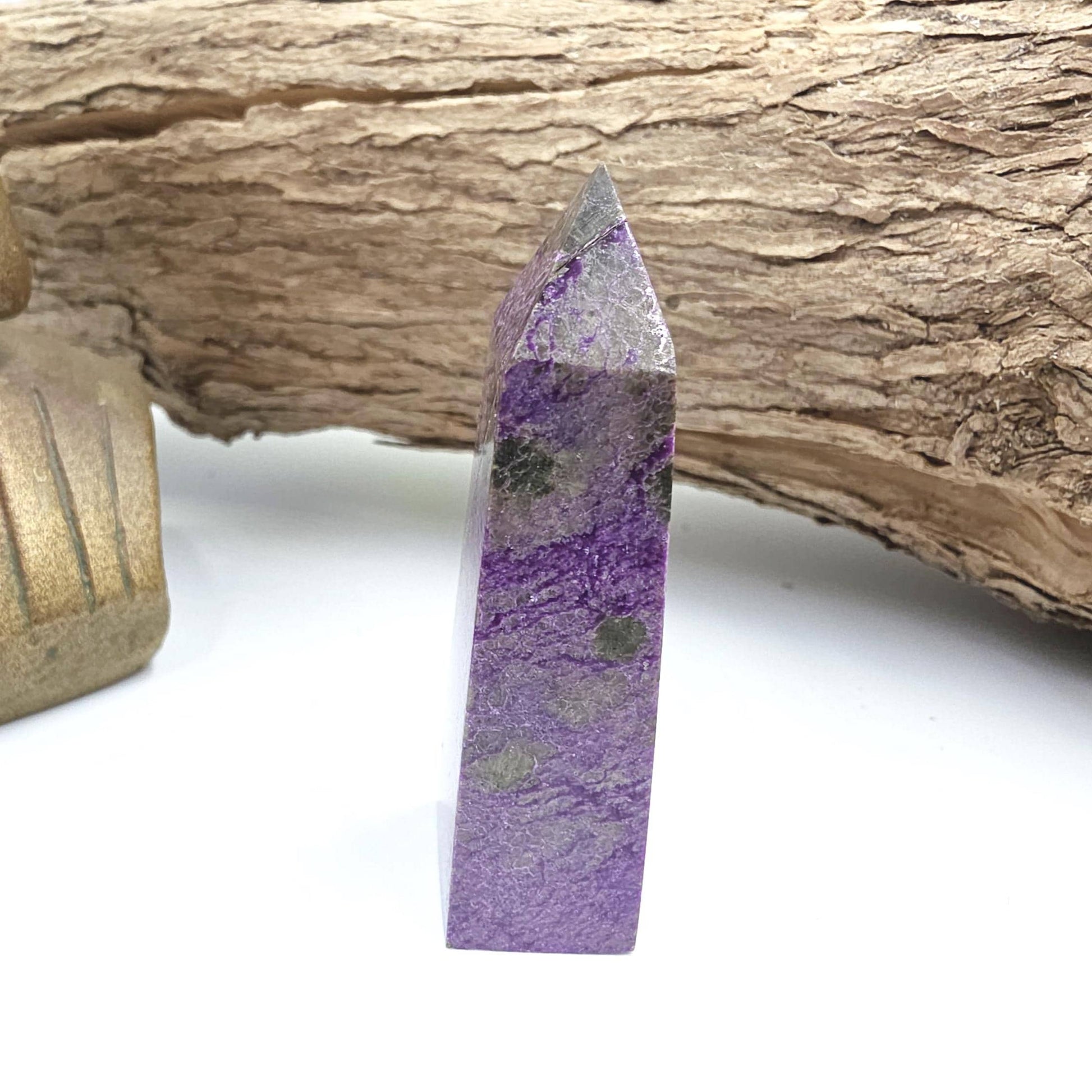 Mini Stichtite Tower - Heart Chakra and Emotional Healing - 5cm