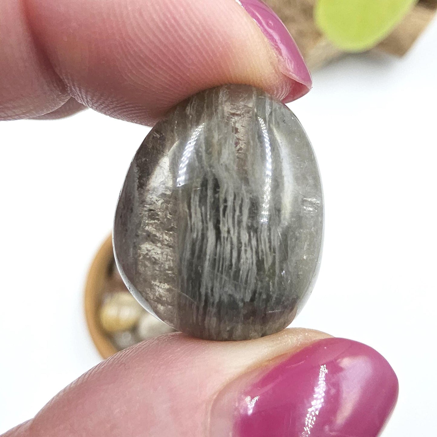 Thousand Layer Garden Quartz (Lodolite) Tumble Stones – Manifestation, Growth & Spiritual Journey Crystal, 2-3cm