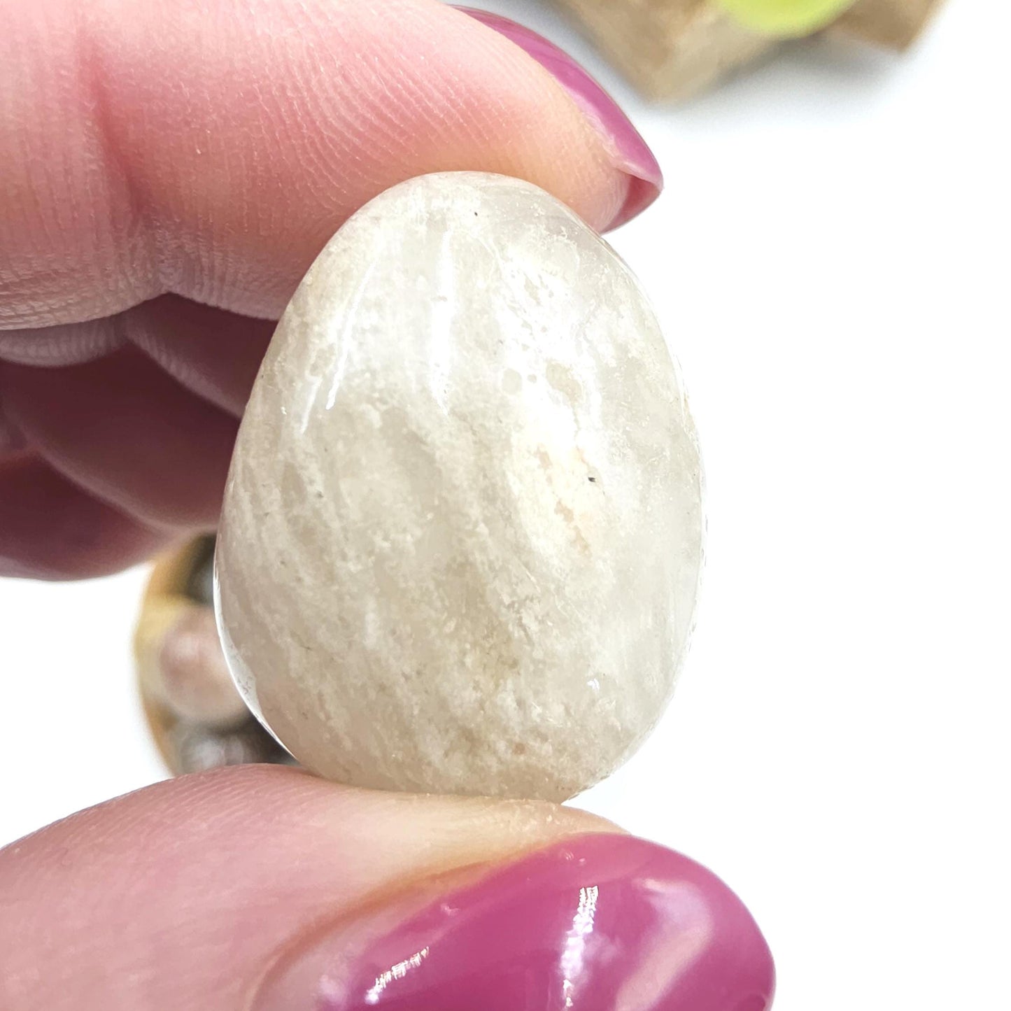 Thousand Layer Garden Quartz (Lodolite) Tumble Stones – Manifestation, Growth & Spiritual Journey Crystal, 2-3cm