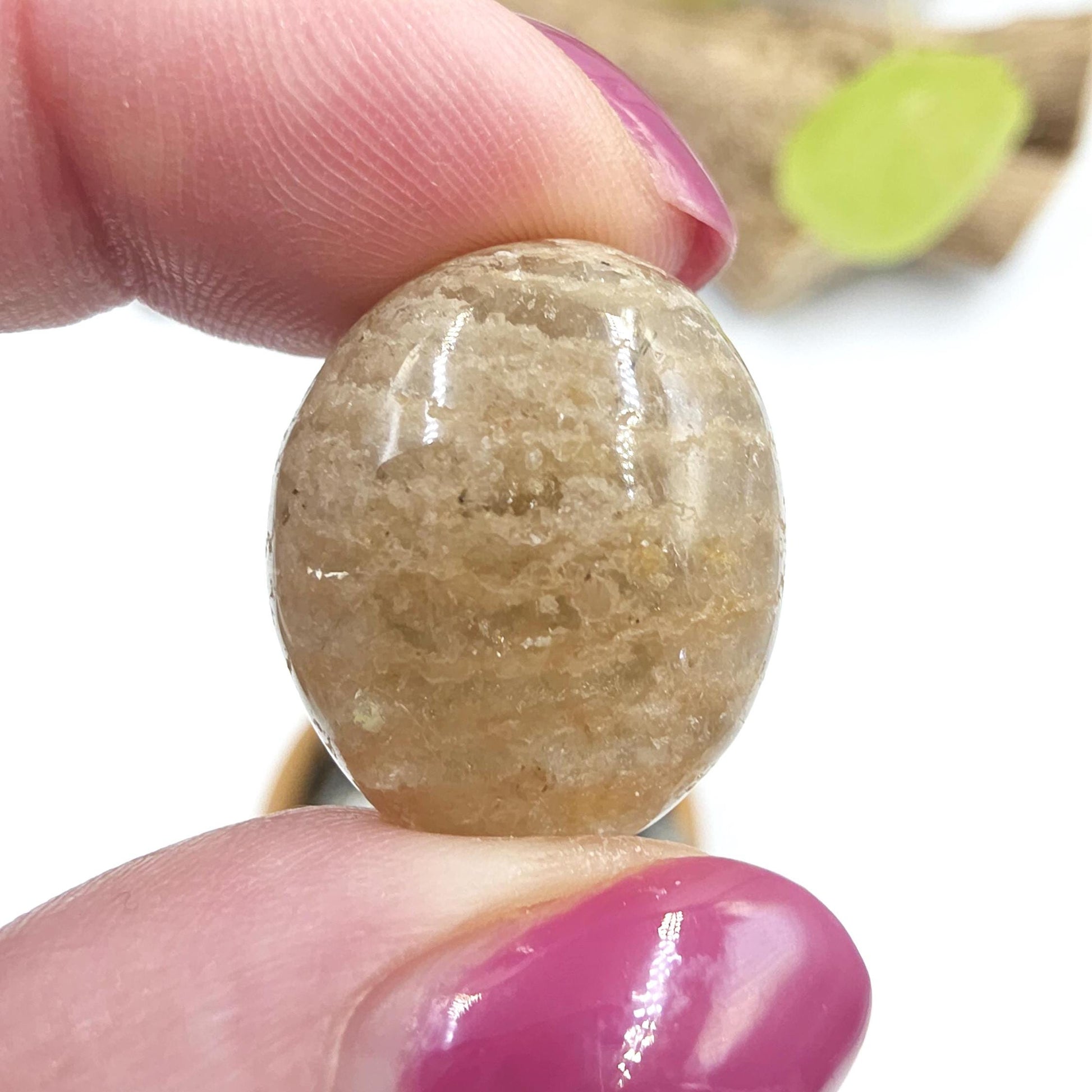 Thousand Layer Garden Quartz (Lodolite) Tumble Stones – Manifestation, Growth & Spiritual Journey Crystal, 2-3cm