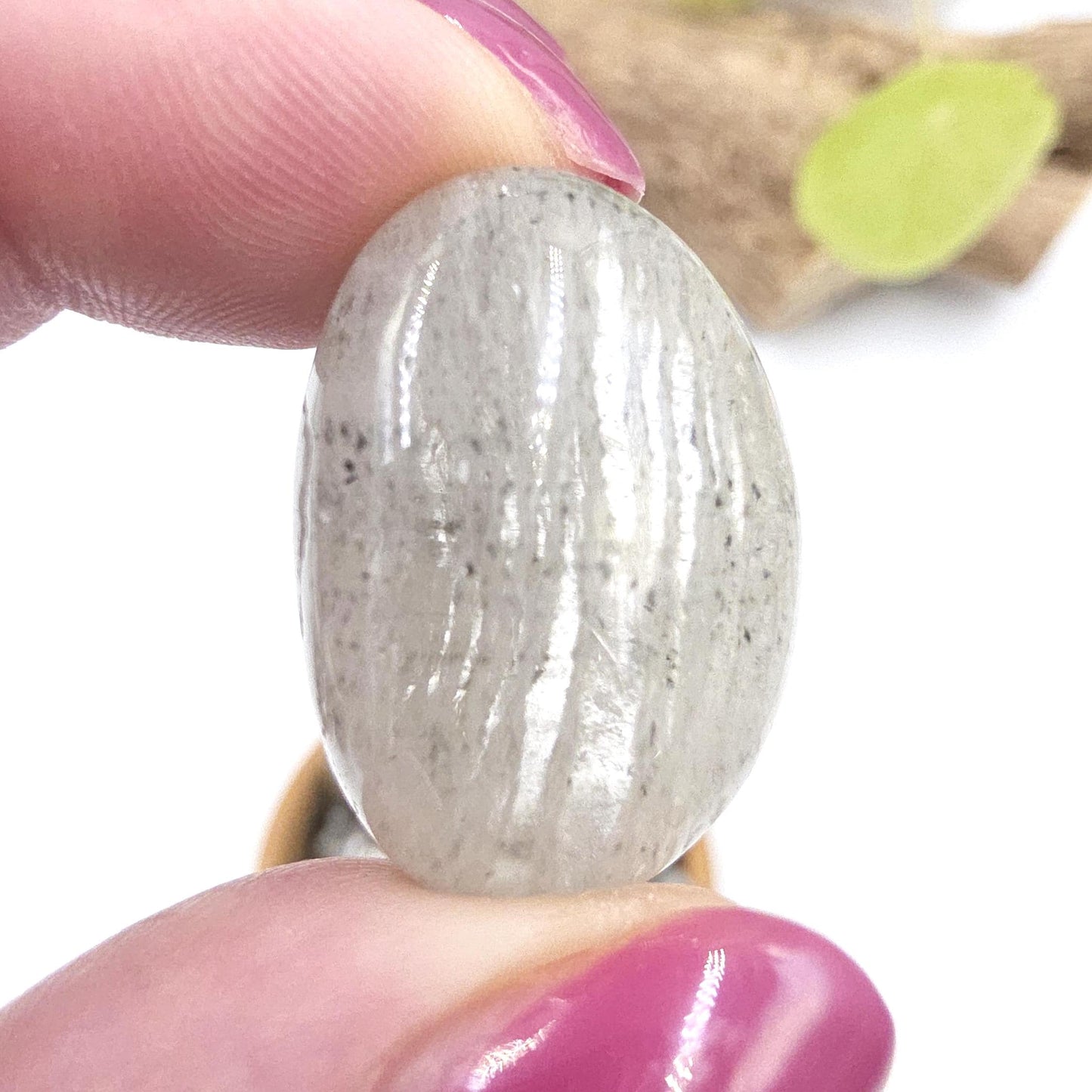 Thousand Layer Garden Quartz (Lodolite) Tumble Stones – Manifestation, Growth & Spiritual Journey Crystal, 2-3cm