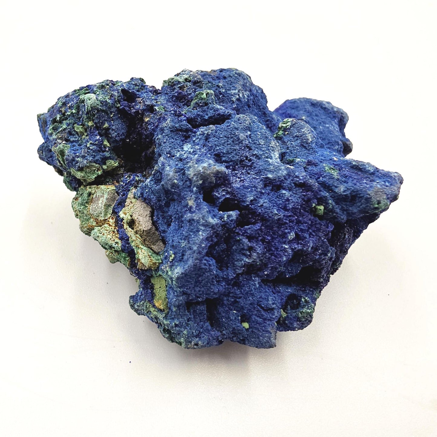 Raw Azurite Specimen – Intuition, Insight & Third Eye Chakra Crystal, 100g