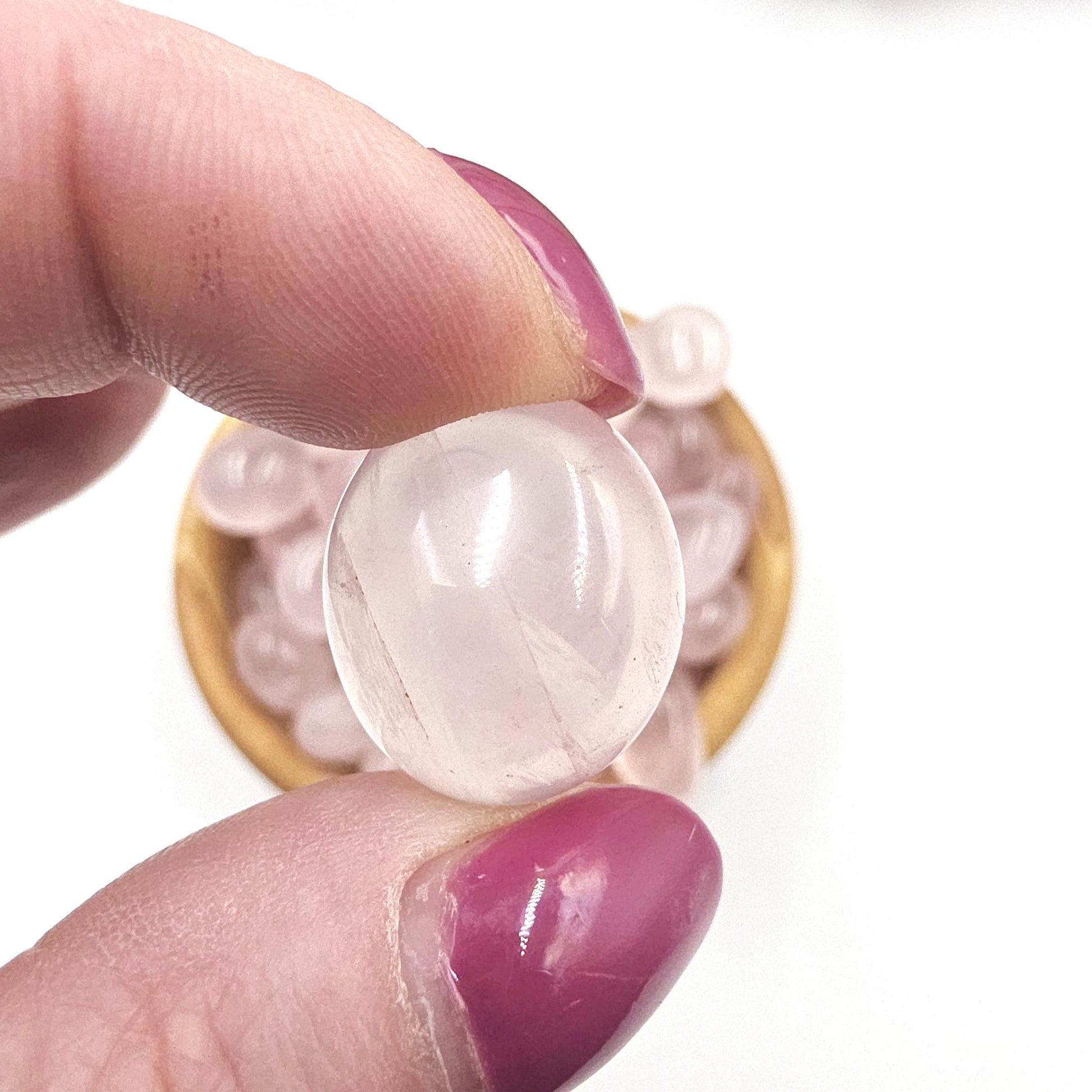 Gemmy Rose Quartz Pebble Tumble Stones – Love, Emotional Healing & Heart Chakra Crystal, 1-2cm