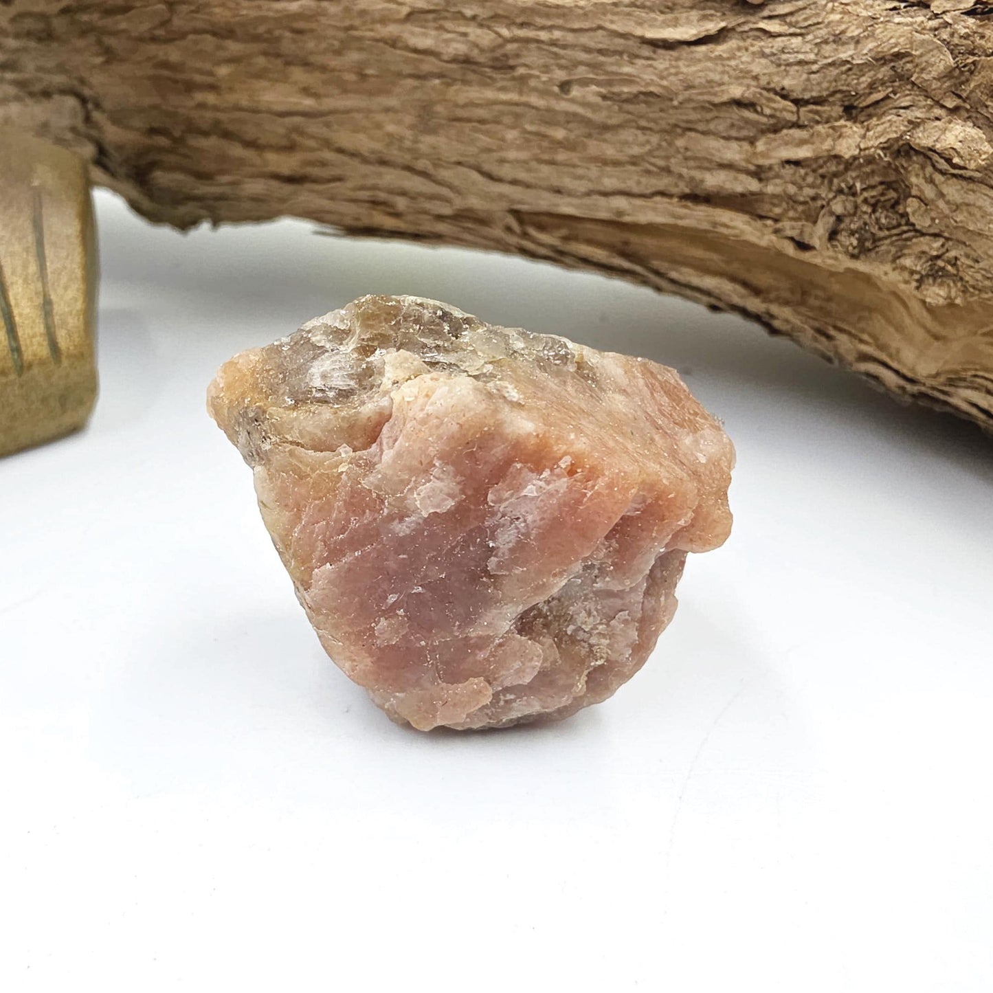 Raw Sunstone Specimen – Joy, Confidence & Sacral Chakra Crystal, 50g