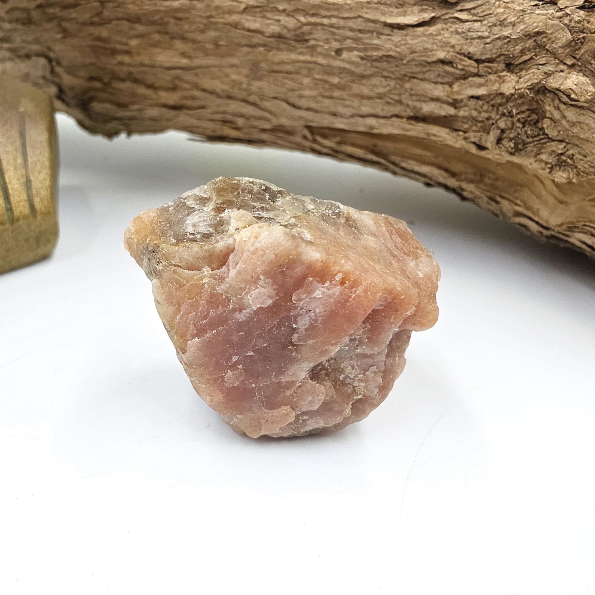 Raw Sunstone Specimen – Joy, Confidence & Sacral Chakra Crystal, 50g