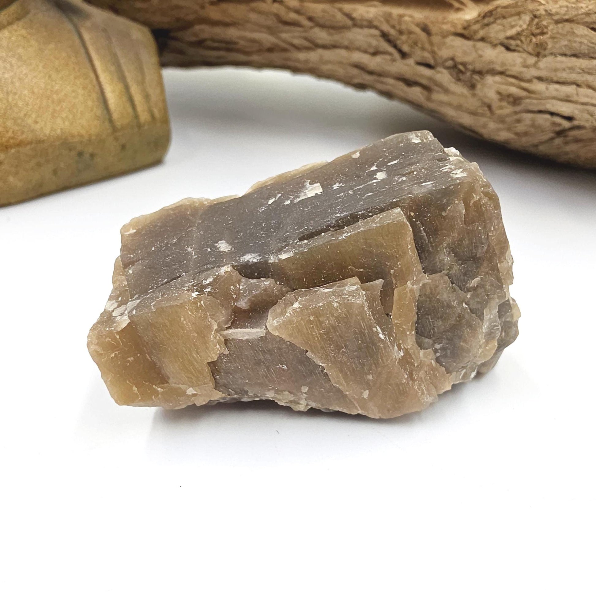 Raw Skeletal Moonstone Specimen – Intuition, Feminine Energy & Lunar Wisdom Crystal, 60g