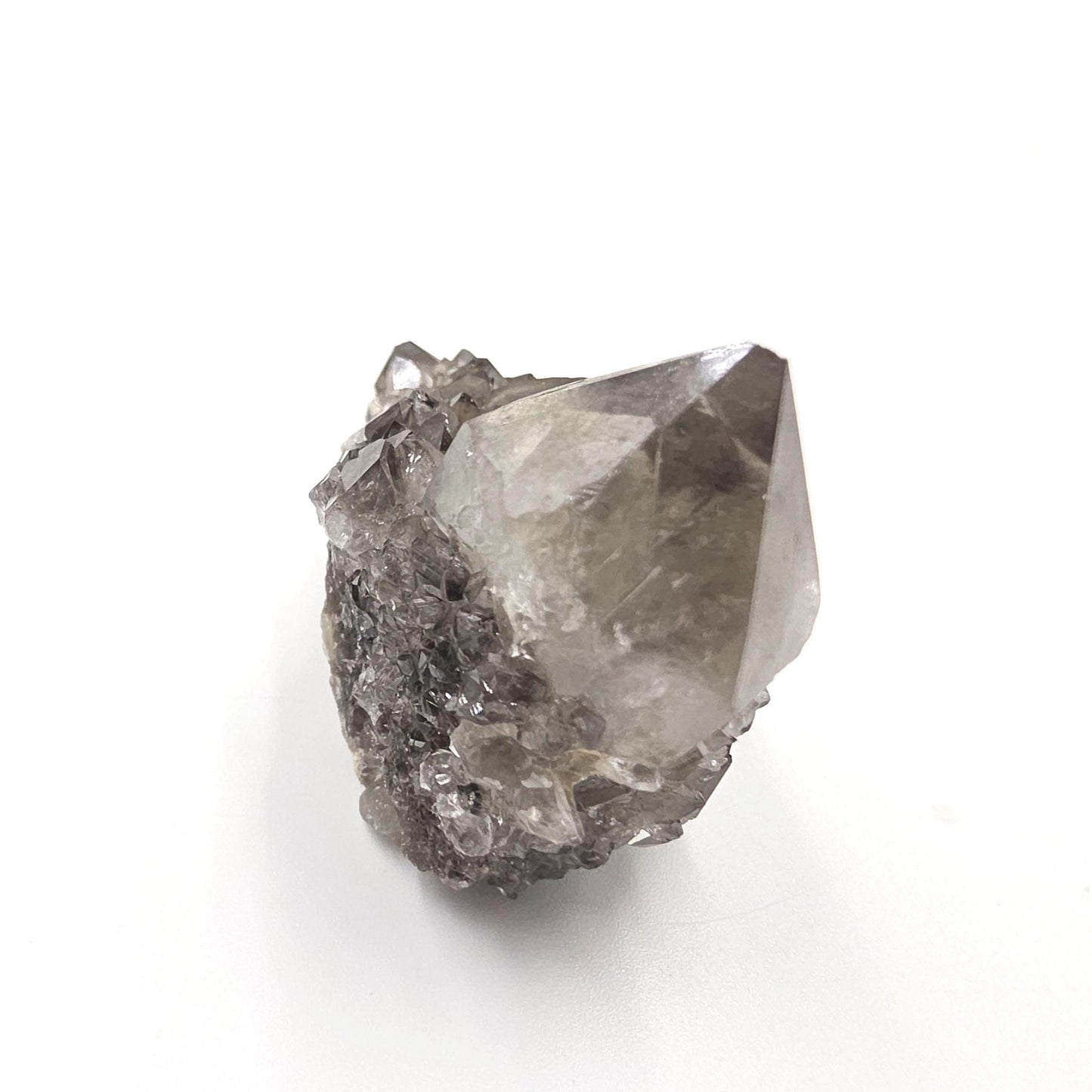 Little Rare Black Spirit Quartz Cluster - Protective & Spiritual Growth Crystal - 50g