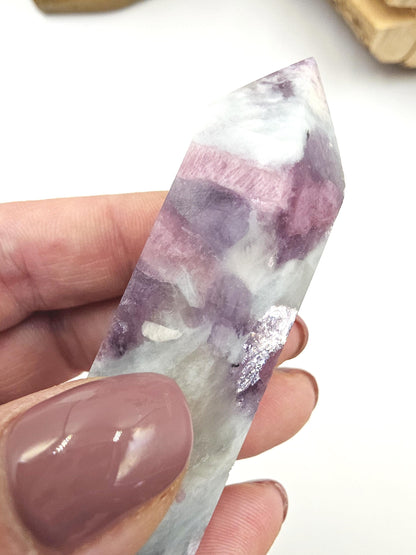 Pink Tourmaline Point – Love, Emotional Healing & Heart Chakra Crystal, 7cm
