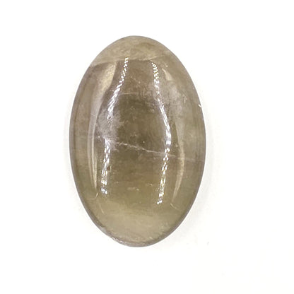 Dark Prasiolite (Green Quartz) Palm Stone – Heart Healing, Growth & Calming Energy Crystal, 45g