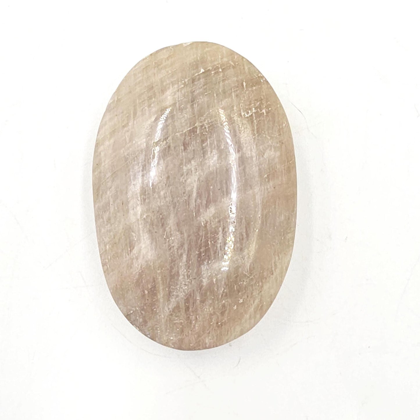 Blue Moonstone Palm Stone – Intuition, Emotional Balance & Crown Chakra Crystal, 65g