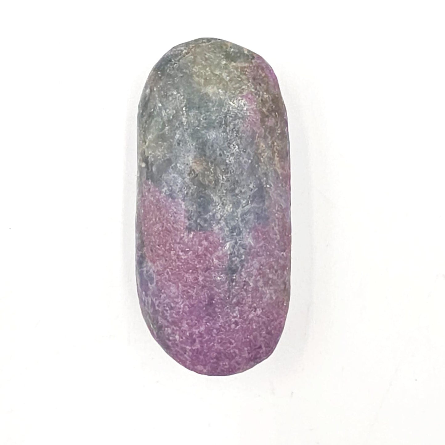 Ruby in Fuchsite Palm Stone (UV Reactive) - Heart Chakra Healing & Vitality, 45g