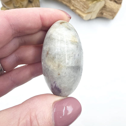 Unicorn Stone Palm Stone (Pegmatite) – Calm, Comfort & Emotional Healing Crystal, 75g