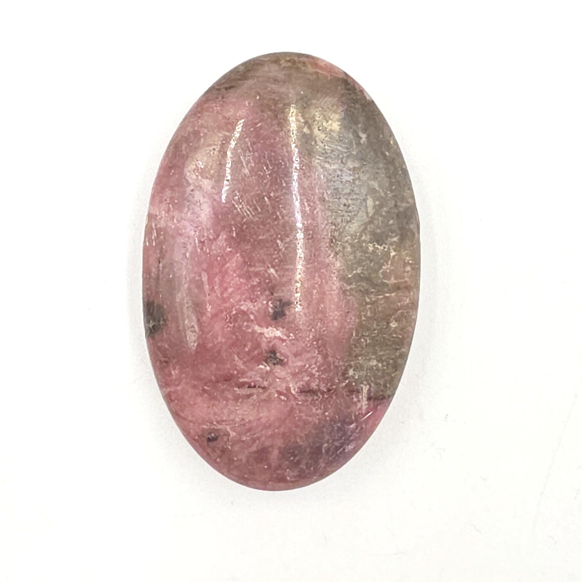 Rhodonite Palm Stone – Emotional Healing, Compassion & Grounded Heart Support Crystal, 55g