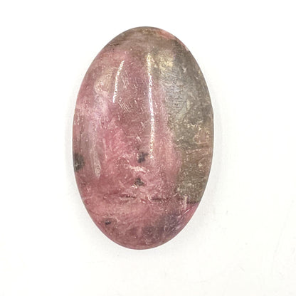 Rhodonite Palm Stone – Emotional Healing, Compassion & Grounded Heart Support Crystal, 55g