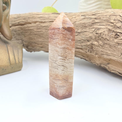 Thousand Layer Garden Quartz (Lodolite) Tower – Manifestation, Growth & Spiritual Journey Crystal, 7cm