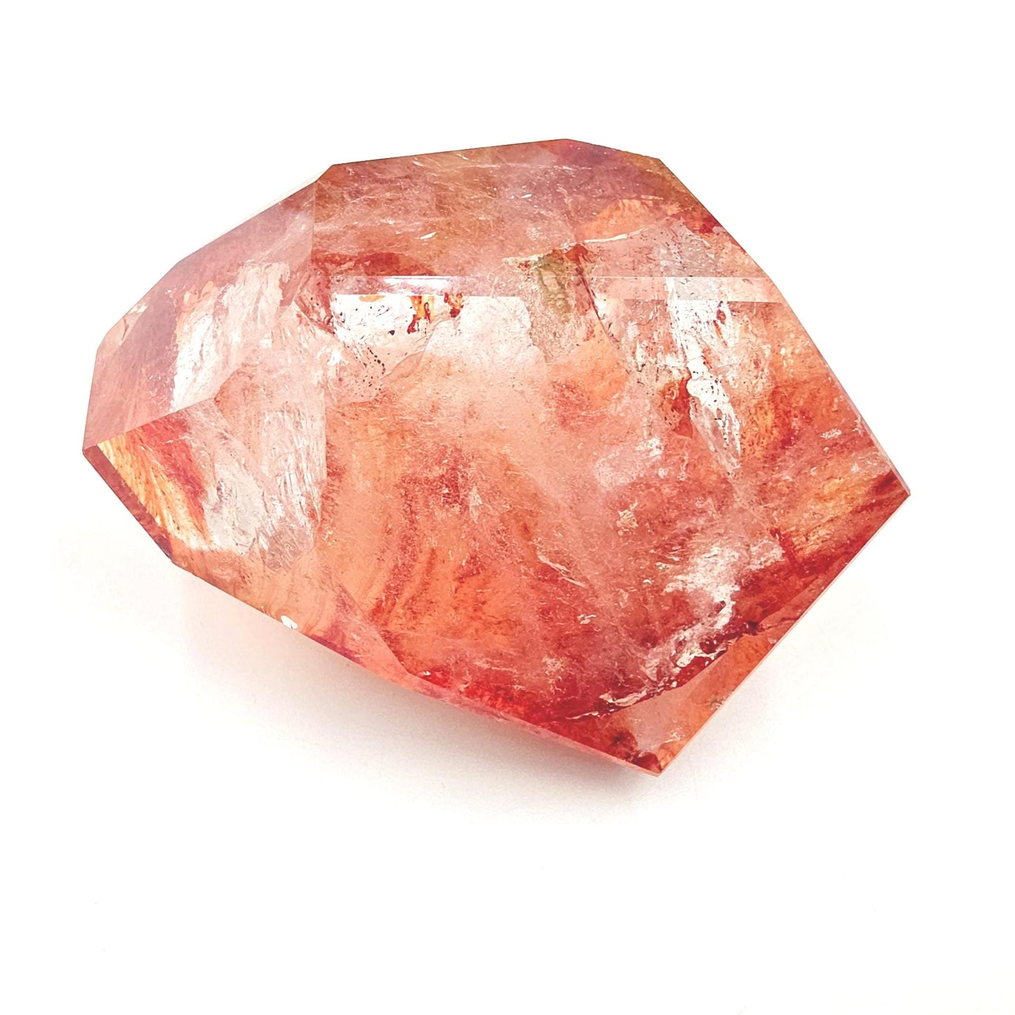 Madagascan Fire Quartz (Hematoid) Freeform – Grounding, Clarity & Energy Balancing Crystal, 300g