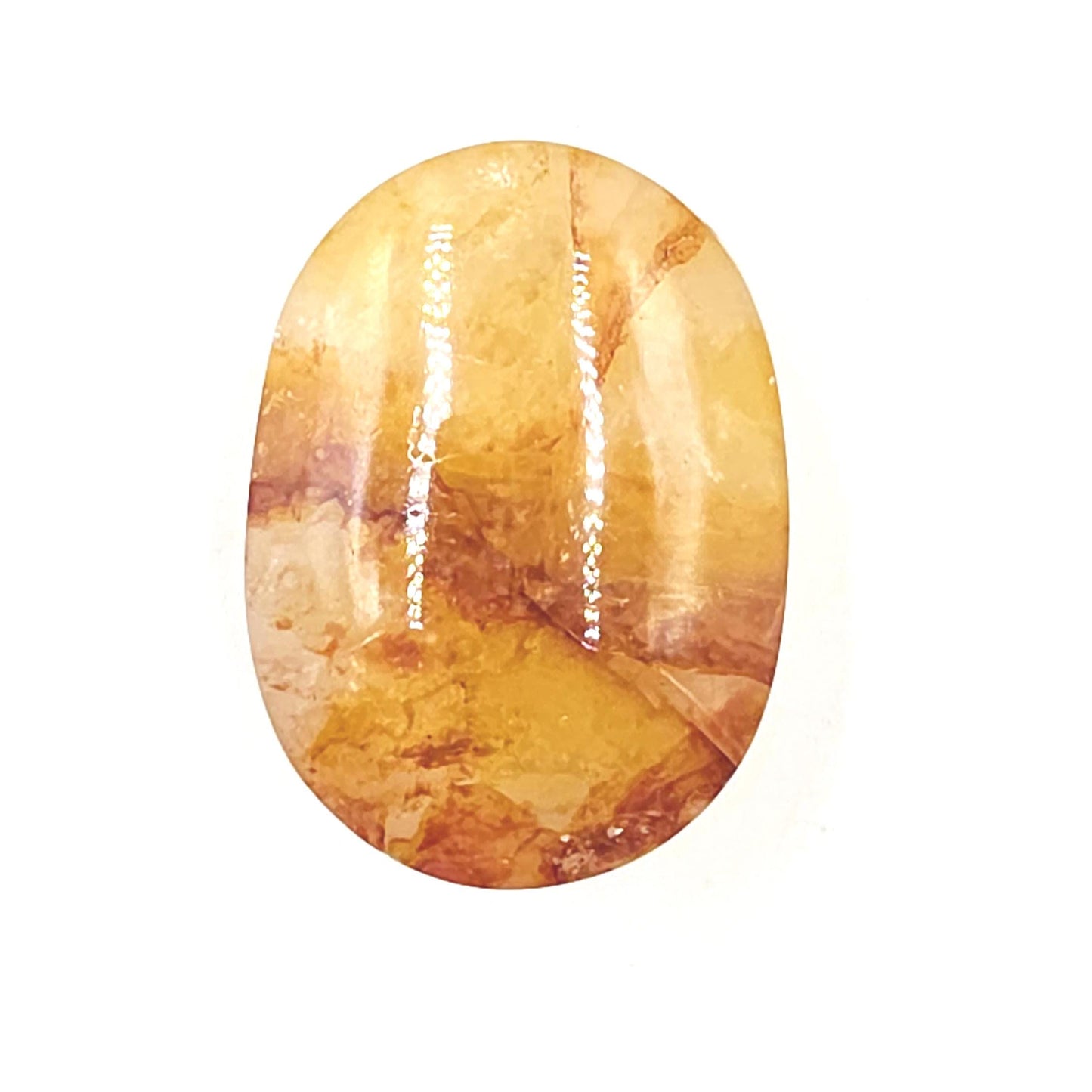 Little Golden Healer Palm Stone – Deep Healing & Spiritual Balance Crystal, 40g