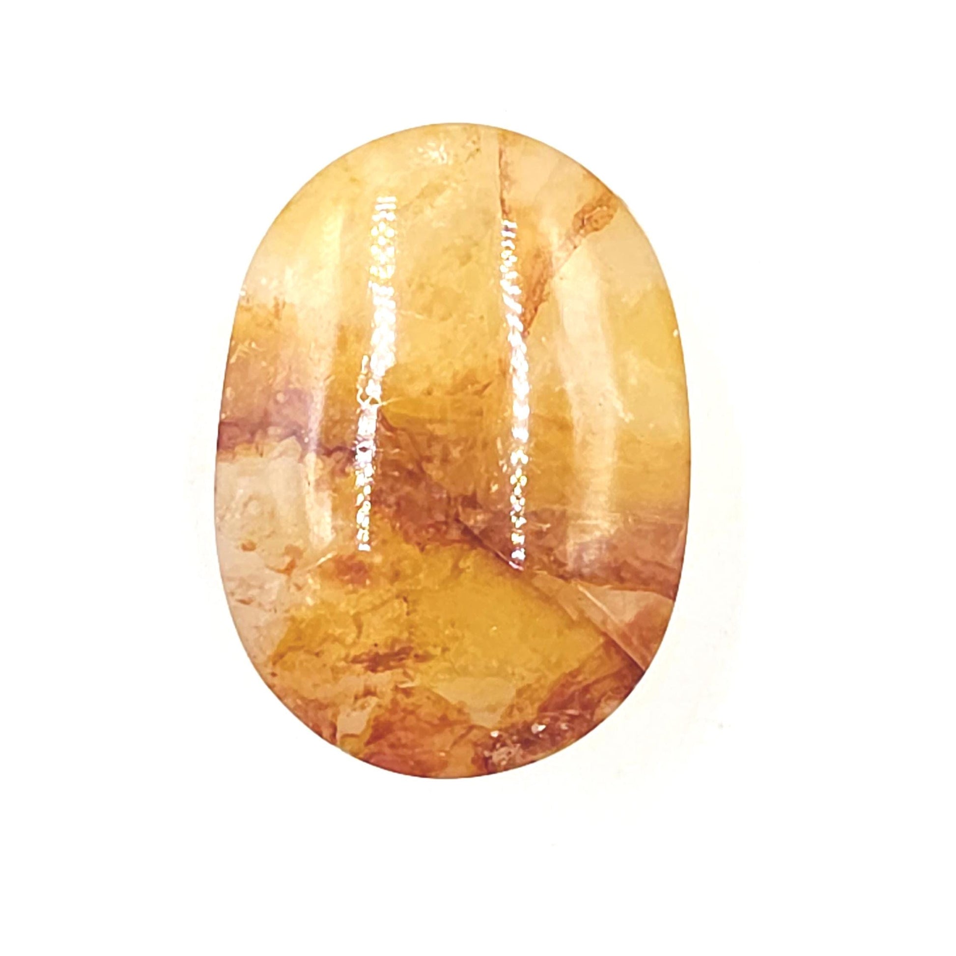 Little Golden Healer Palm Stone – Deep Healing & Spiritual Balance Crystal, 40g