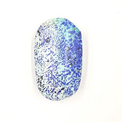 Rare Azurite Palm Stone - Intuition & Spiritual Insight Third Eye Chakra Crystal - 30g